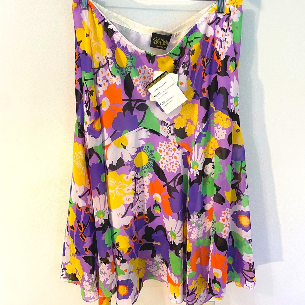 Size 1X bob Mackie skirt new with tags retails $60